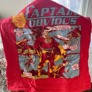 Graphic T- Shirt - Captain Obvious